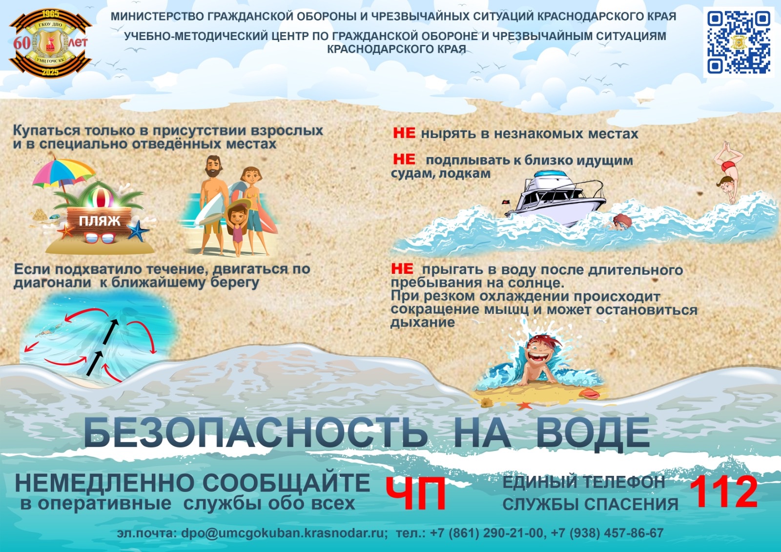 ПБ в воде